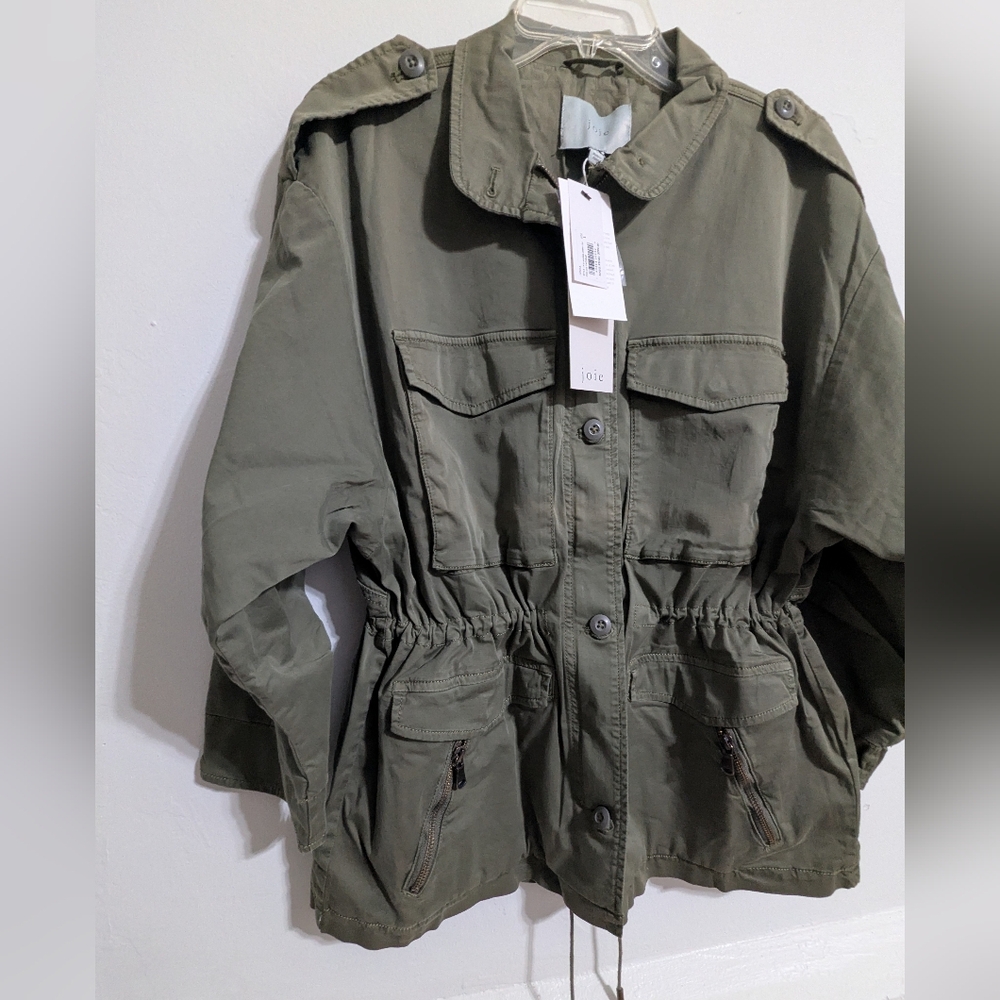 Joie Green Women's Utility Jacket